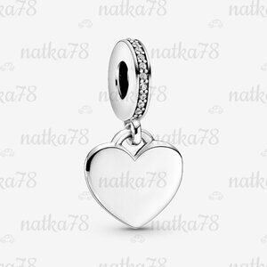 Pandora Engravable Heart Tag Dangle Charm|Pendant